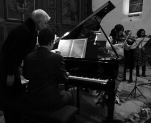 Concert Harmonies d'Hiver — Vue de la scène